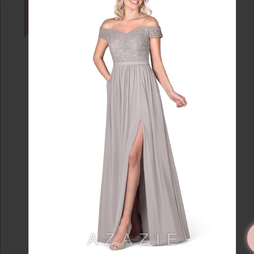 Azazie Lea Bridesmaid Dress in Dusk